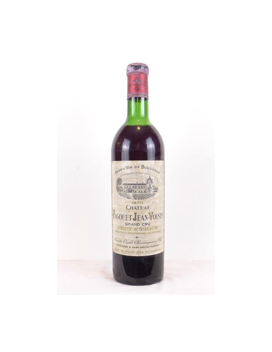 1970 - saint-émilion - château fagouet jean-voisin grand cru (capsule abîmée) - rouge - bordeaux - Just Wines 