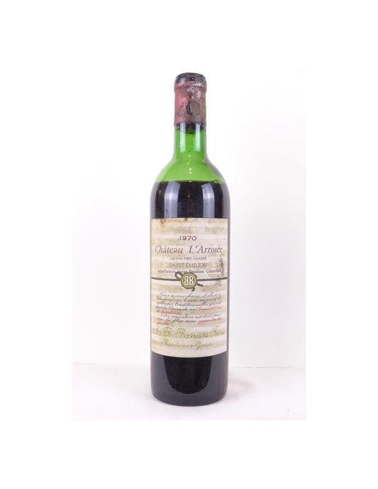 1970 - saint-émilion - château l'arrosée grand cru classé - rouge - bordeaux - Just Wines 