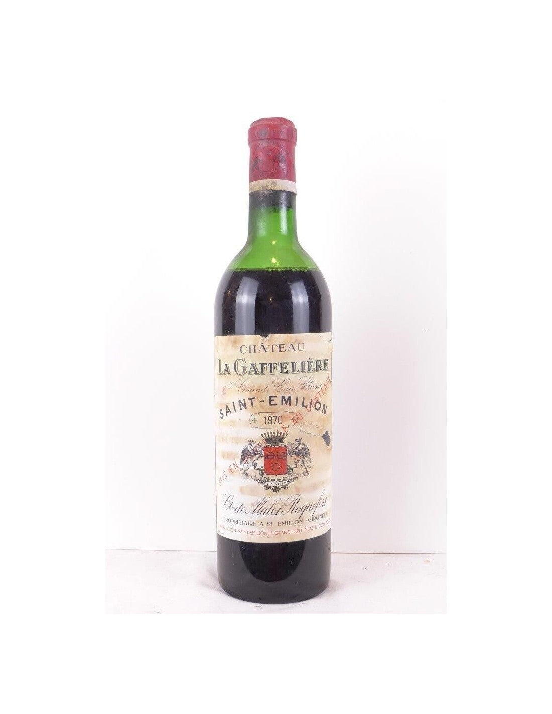 1970 - saint-émilion - château la gaffelière premier grand cru classé (étiquette abîmée) - rouge - bordeaux - Just Wines 