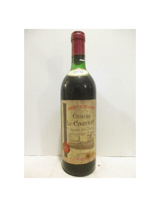 1970 - saint-émilion - château le couvent grand cru classé (b2) - rouge - bordeaux - Just Wines 