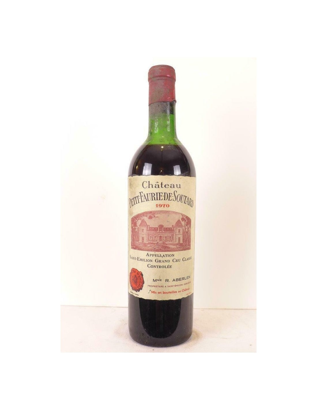 1970 - saint-émilion - château petit-faurie-de-soutard grand cru classé - rouge - bordeaux - Just Wines 