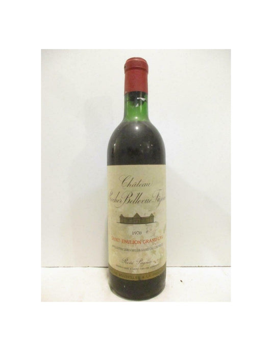 1970 - saint-émilion - château rocher bellevue figeac grand cru (b2) - rouge - bordeaux - Just Wines 