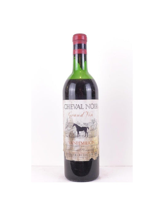 1970 - saint-émilion - cheval noir mahler-besse - rouge - bordeaux - Just Wines 