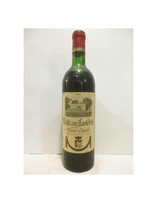 1970 - saint-estèphe - château canteloup - rouge - bordeaux - Just Wines 