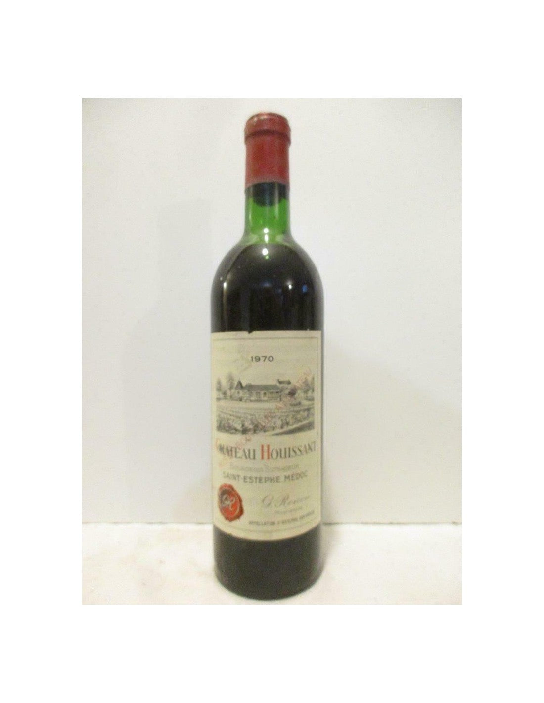 1970 - saint-estèphe - château houissant cru bourgeois supérieur - rouge - bordeaux - Just Wines 