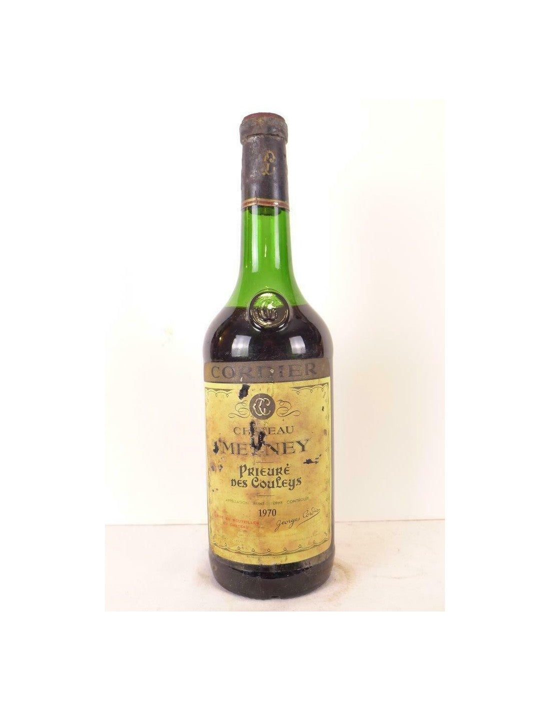 1970 - saint-estèphe - château meyney prieuré des couleys (capsule abîmée) - rouge - bordeaux - Just Wines 