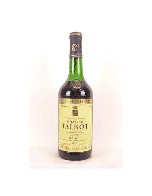 1970 - saint-julien - château talbot grand cru classé (b1) - rouge - bordeaux - Just Wines 