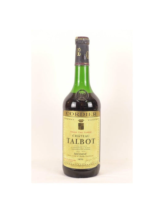 1970 - saint-julien - château talbot grand cru classé (capsule abîmée) - rouge - bordeaux - Just Wines 