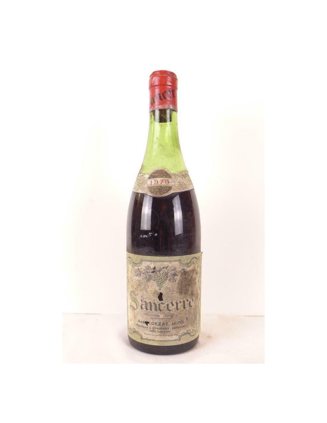 1970 - sancerre - andré dezat (niveau bas) - rouge - loire - centre - Just Wines 