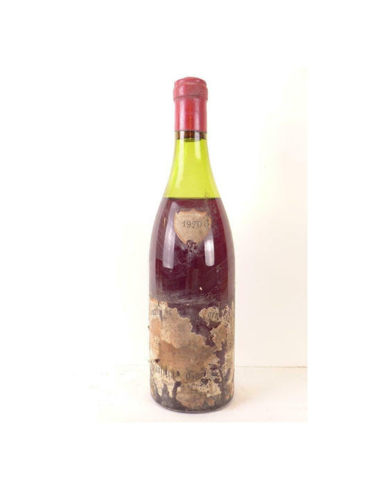 1970 - santenay - domaine des hautes-cornières gravières (étiquette presque illisible) - rouge - bourgogne - Just Wines 