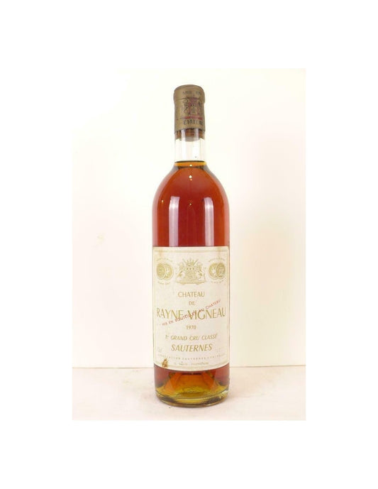 1970 - sauternes - château de rayne vigneau grand cru classé - liquoreux - bordeaux - Just Wines 