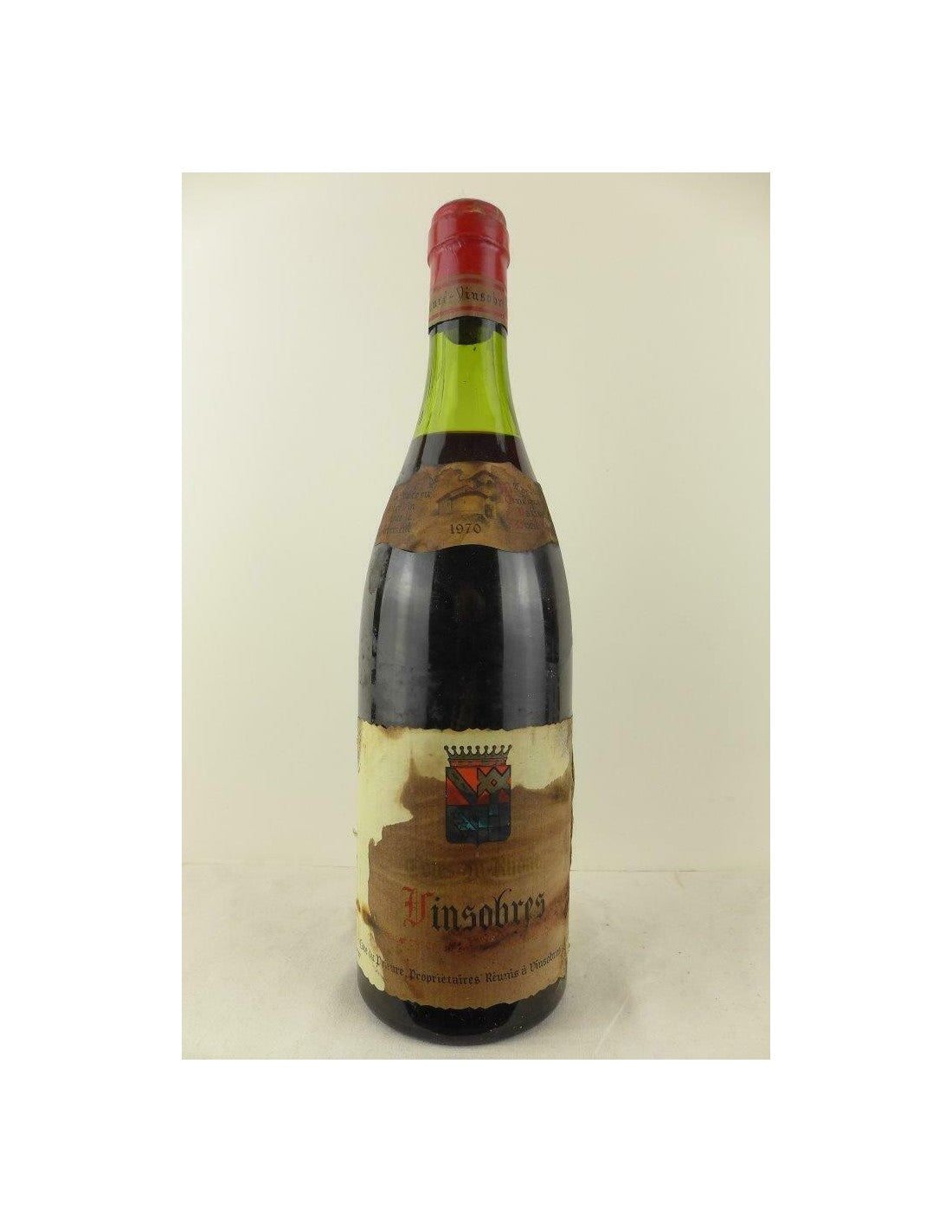 1970 - vinsobres - cave du prieuré (b6) - rouge - rhône - Just Wines 