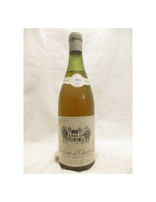 1971 - beaujolais blanc - château de chatelard tête de cuvée - blanc - beaujolais - Just Wines 