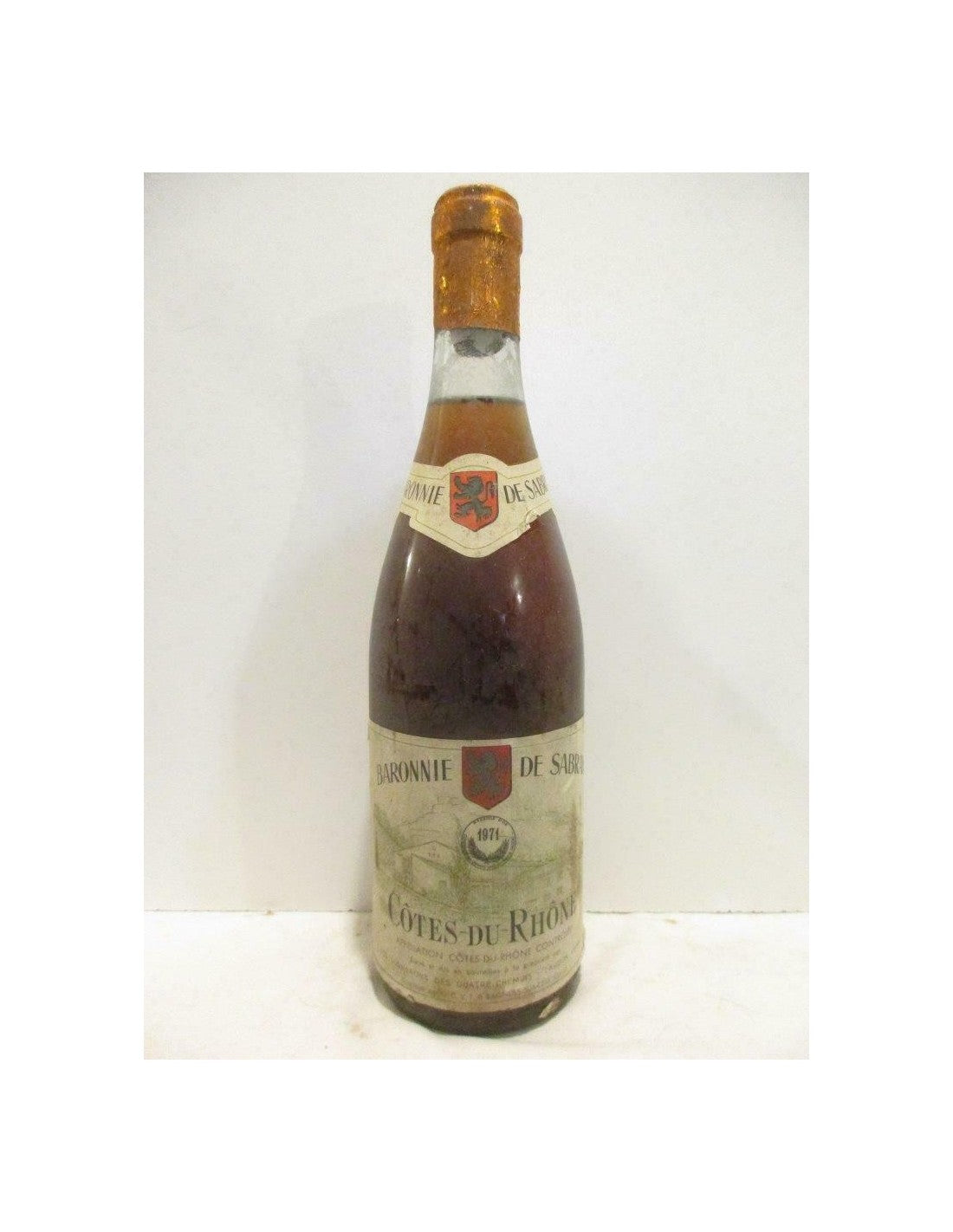 1971 - côtes du rhône - baronnie de sabran - rosé - rhône - Just Wines 