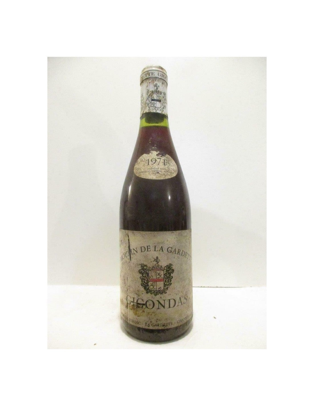 1971 - gigondas - moulin de la gardette (b1) - rouge - rhône - Just Wines 