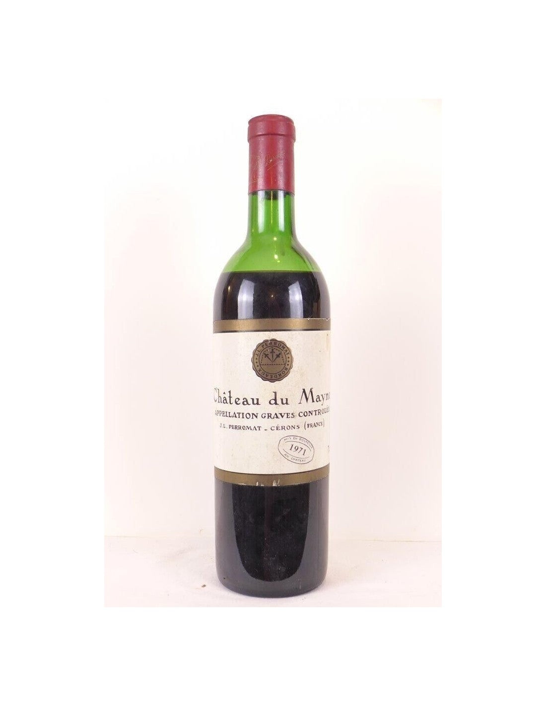 1971 - graves - château du mayne - rouge - bordeaux - Just Wines 