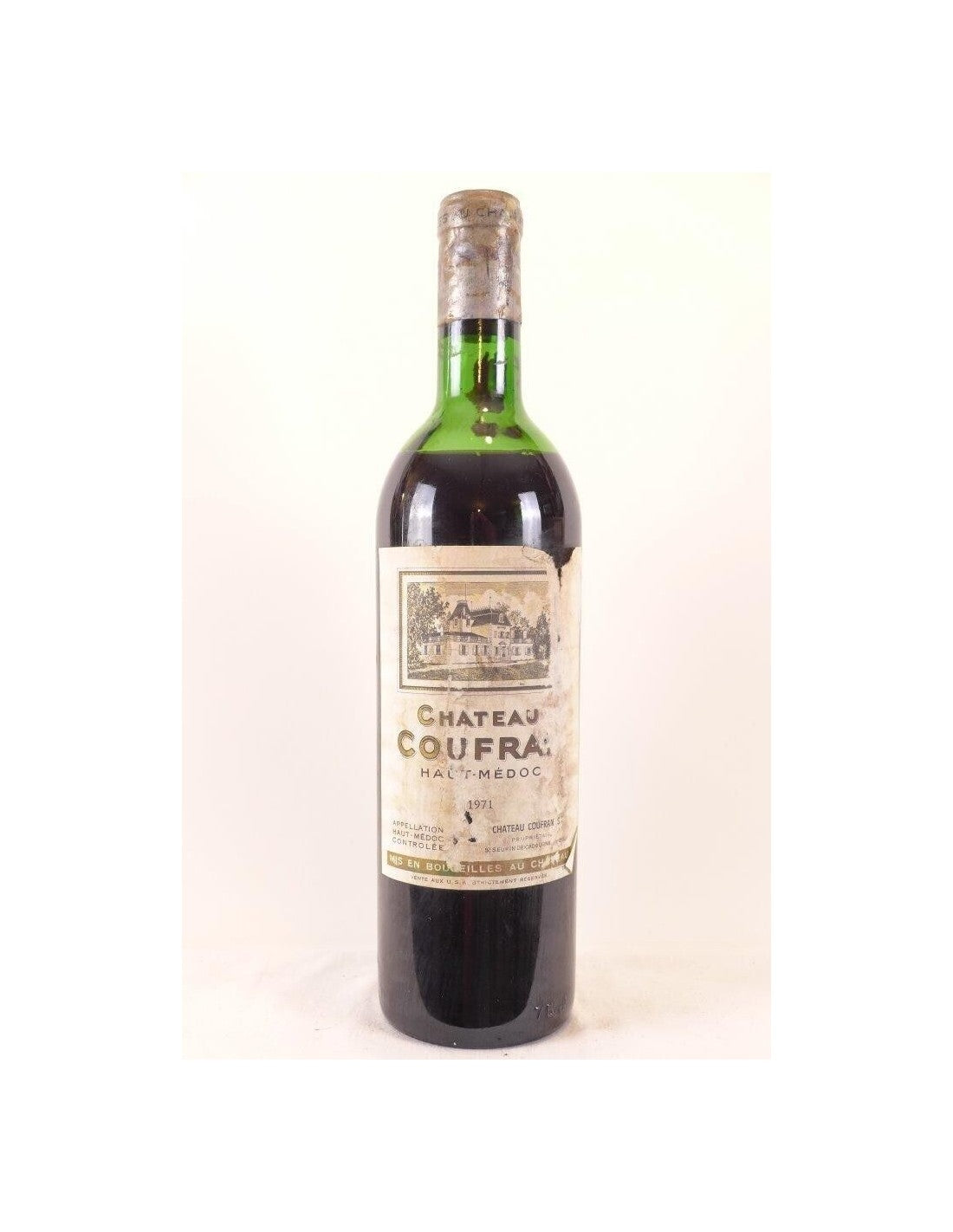 1971 - haut-médoc - château coufran (capsule abîmée) - rouge - bordeaux - Just Wines 