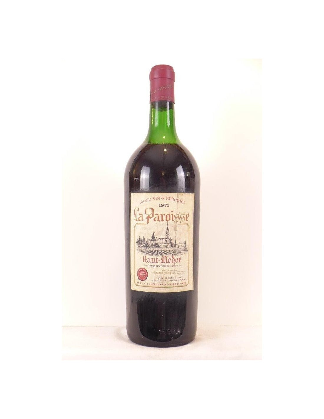 1971 - haut-médoc - la paroisse magnum 150 cl - rouge - bordeaux - Just Wines 