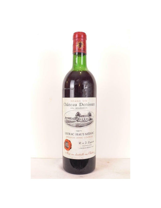 1971 - listrac - château donissan cru bourgeois - rouge - bordeaux - Just Wines 