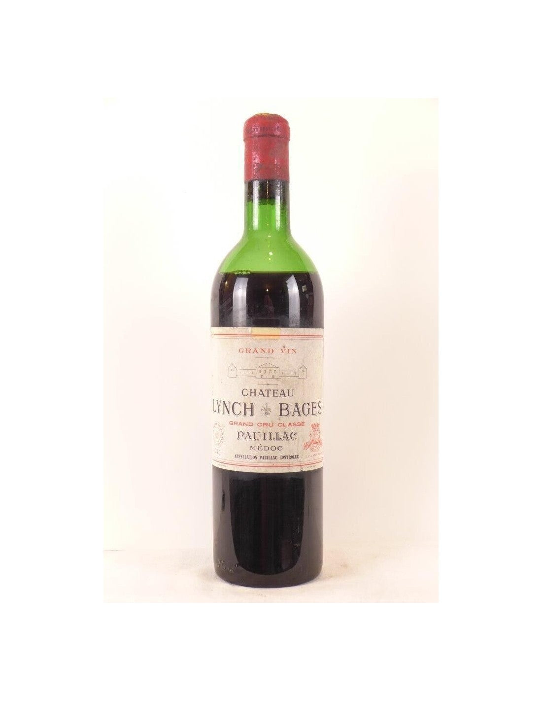 1971 - pauillac - château lynch bages grand cru classé (b2) - rouge - bordeaux - Just Wines 