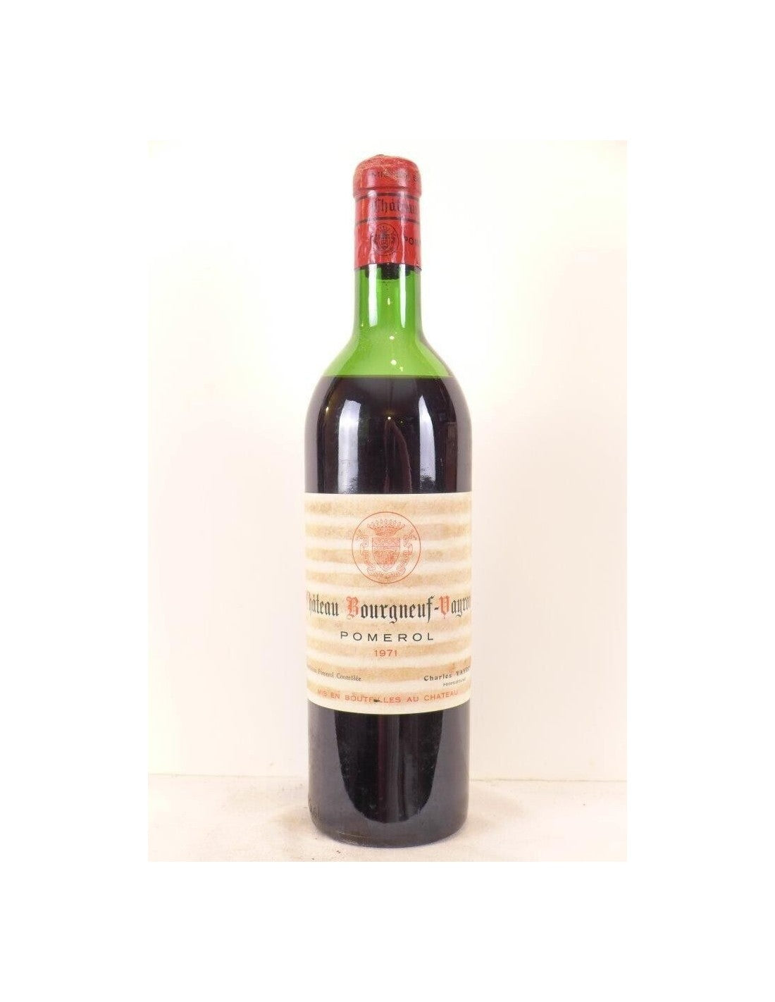 1971 - pomerol - château bourgneuf-vayron (b1) - rouge - bordeaux - Just Wines 