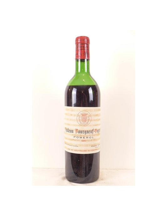 1971 - pomerol - château bourgneuf-vayron (b2) - rouge - bordeaux - Just Wines 