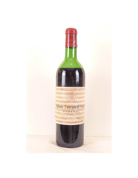 1971 - pomerol - château bourgneuf-vayron (capsule abîmée) - rouge - bordeaux - Just Wines 