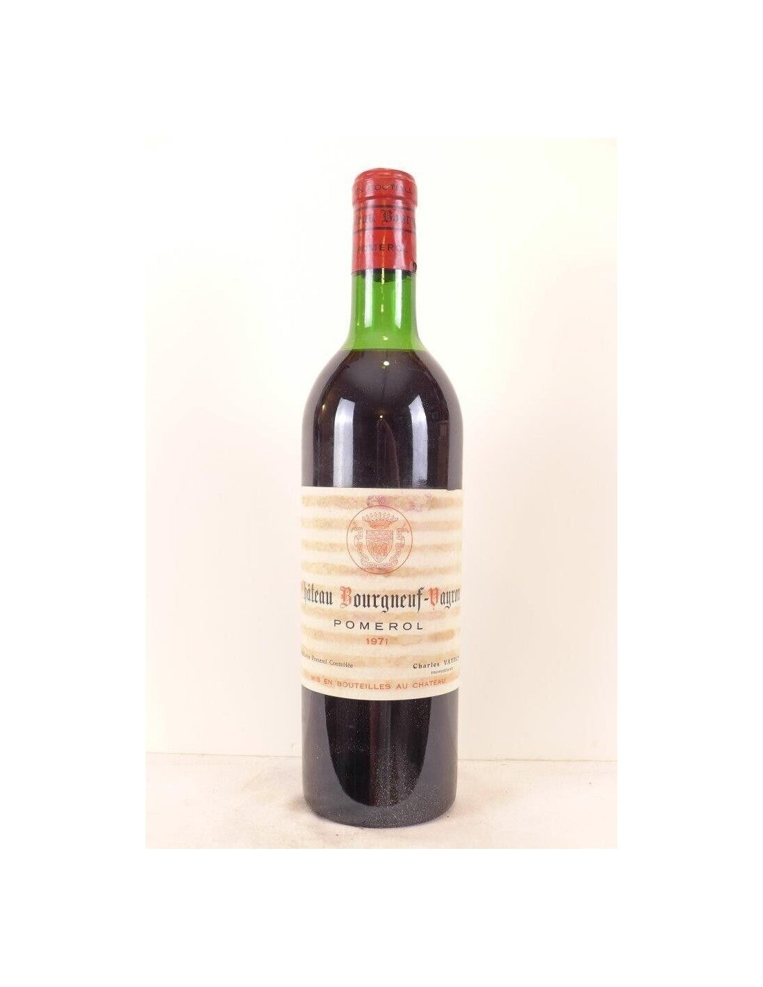 1971 - pomerol - château bourgneuf-vayron - rouge - bordeaux - Just Wines 