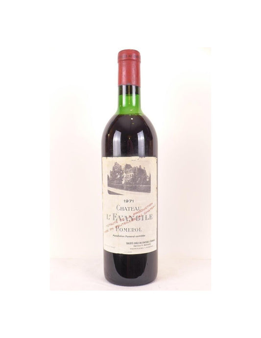 1971 - pomerol - château l'évangile (étiquette usée) - rouge - bordeaux - Just Wines 