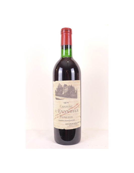 1971 - pomerol - château l'évangile - rouge - bordeaux - Just Wines 