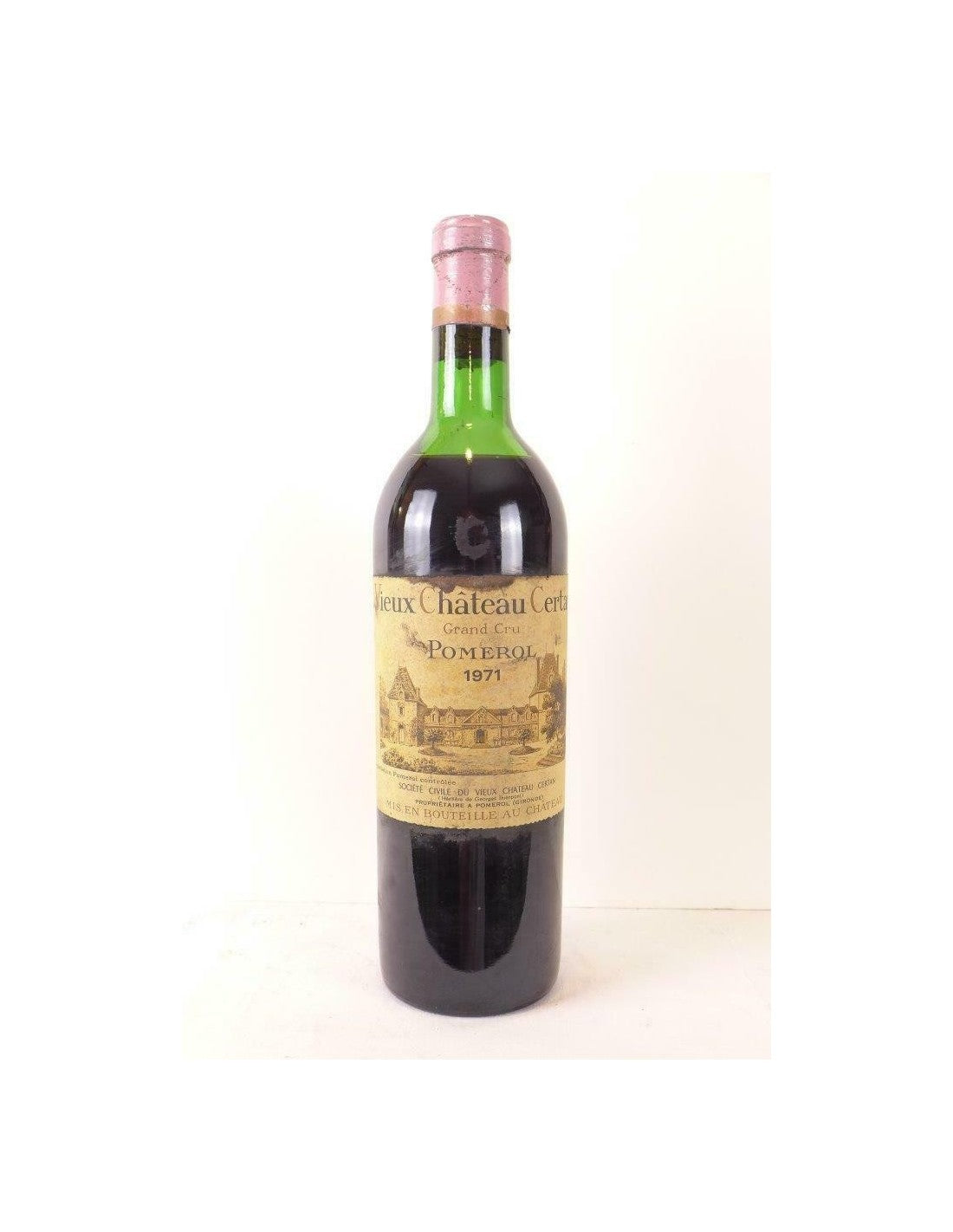 1971 - pomerol - vieux château certan - rouge - bordeaux - Just Wines 