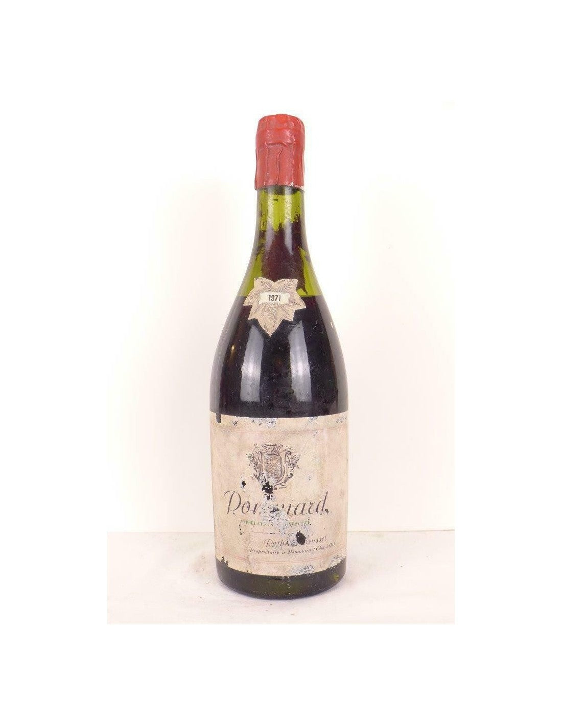 1971 - pommard - dothier-rieusset (b2) - rouge - bourgogne - Just Wines 