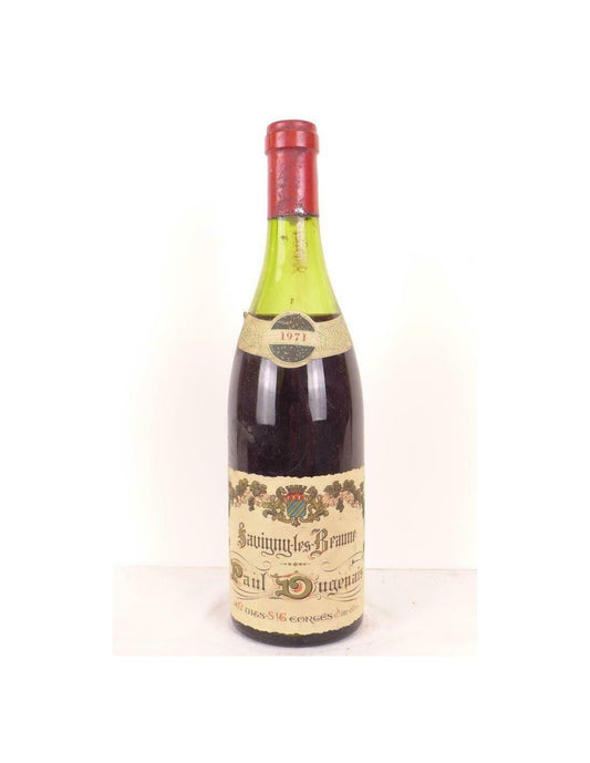 1971 - savigny les beaune - paul dugenais (capsule abîmée) - rouge - bourgogne - Just Wines 