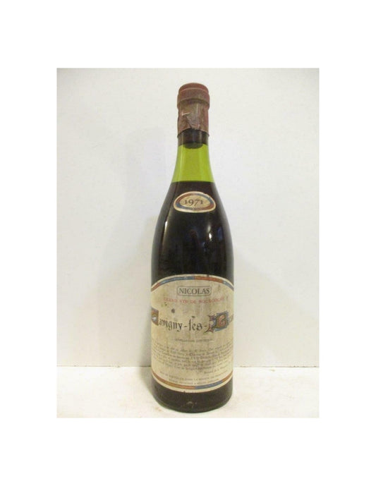 1971 - savigny - nicolas - rouge - bourgogne - Just Wines 