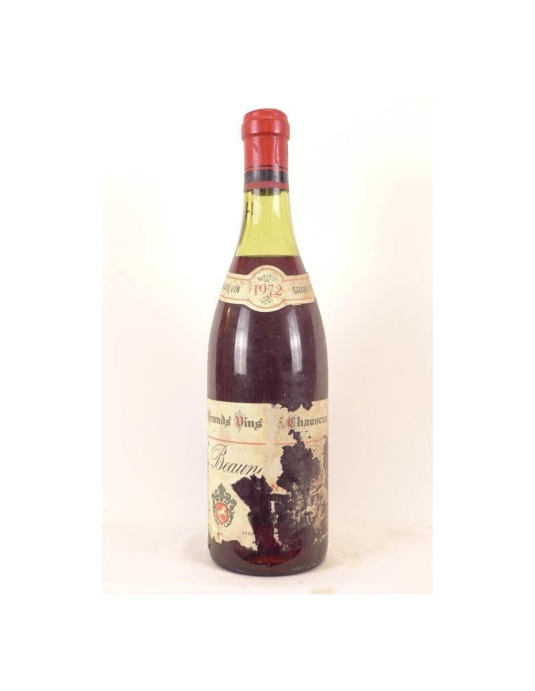 1972 - beaune - chauveau (étiquette très abîmée) - rouge - bourgogne - Just Wines 