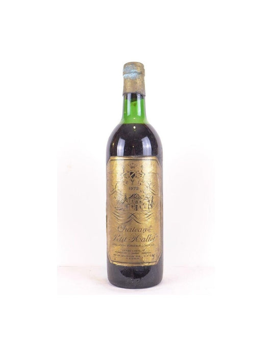 1972 - bordeaux - château petit hallet - rouge - bordeaux - Just Wines 