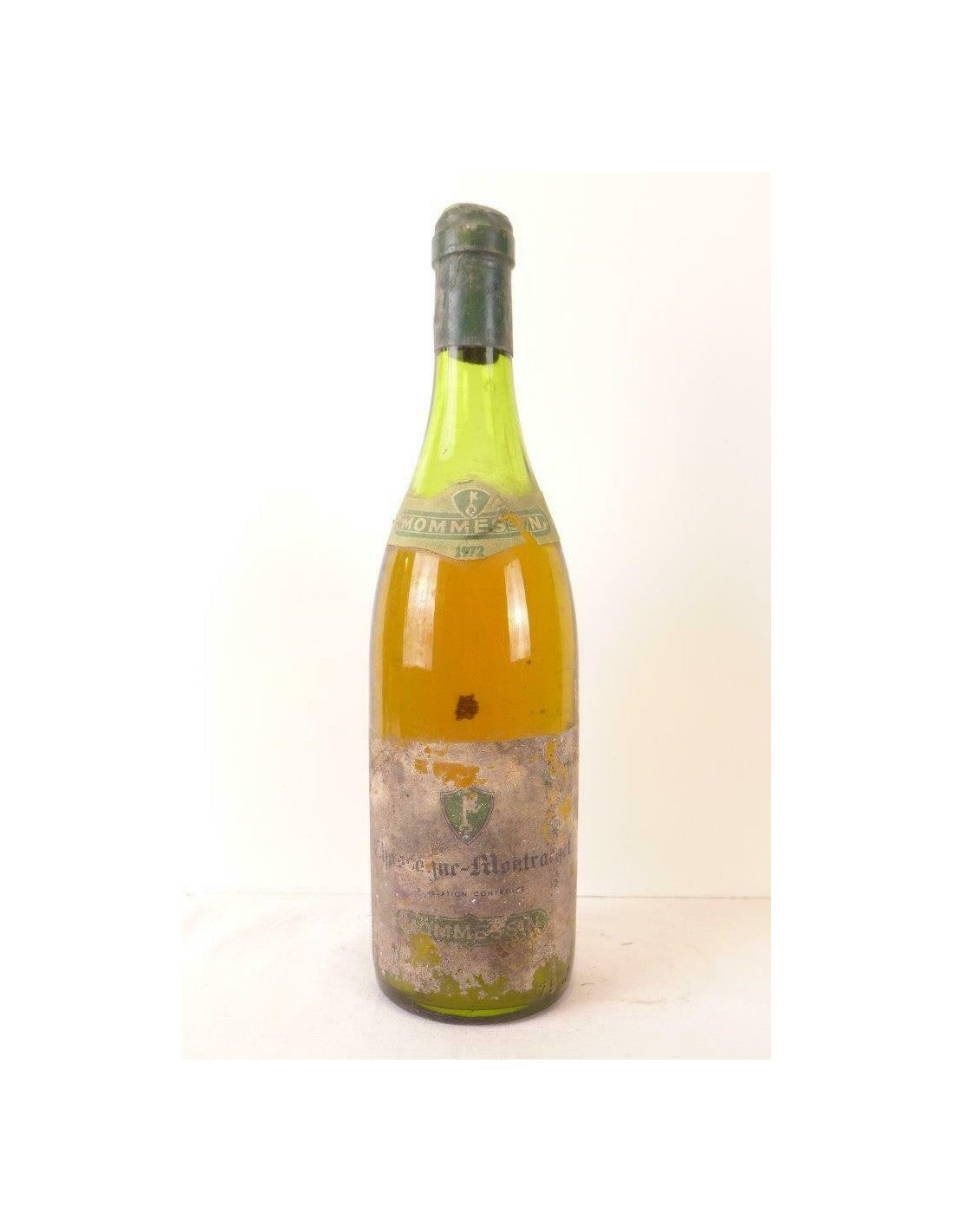 1972 - chassagne-montrachet - mommessin (étiquette peu lisible) - blanc - bourgogne - Just Wines 