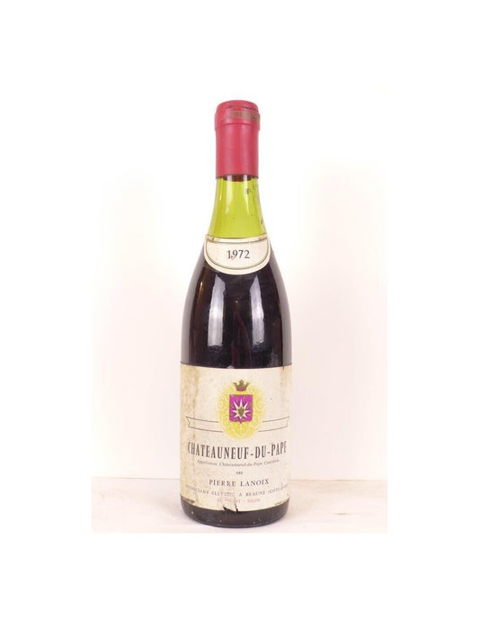 1972 - châteauneuf du pape - pierre lanoix - rouge - rhône - Just Wines 