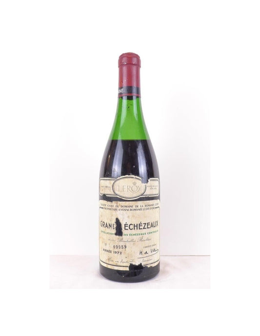 1972 - grands échézeaux - domaine romanée-conti (DRC) grand cru (b1) - rouge - bourgogne - Just Wines 