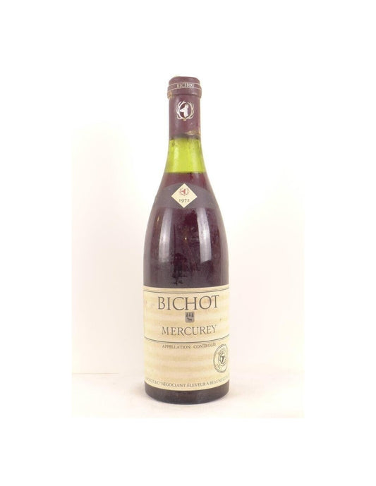 1972 - mercurey - albert bichot (capsule abîmée) - rouge - bourgogne - Just Wines 