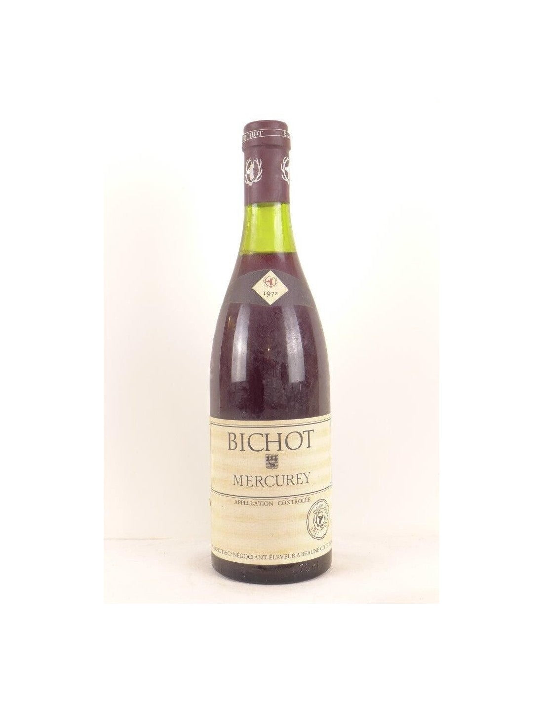 1972 - mercurey - albert bichot - rouge - bourgogne - Just Wines 