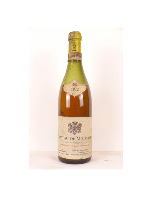 1972 - meursault - château de meursault - blanc - bourgogne - Just Wines 