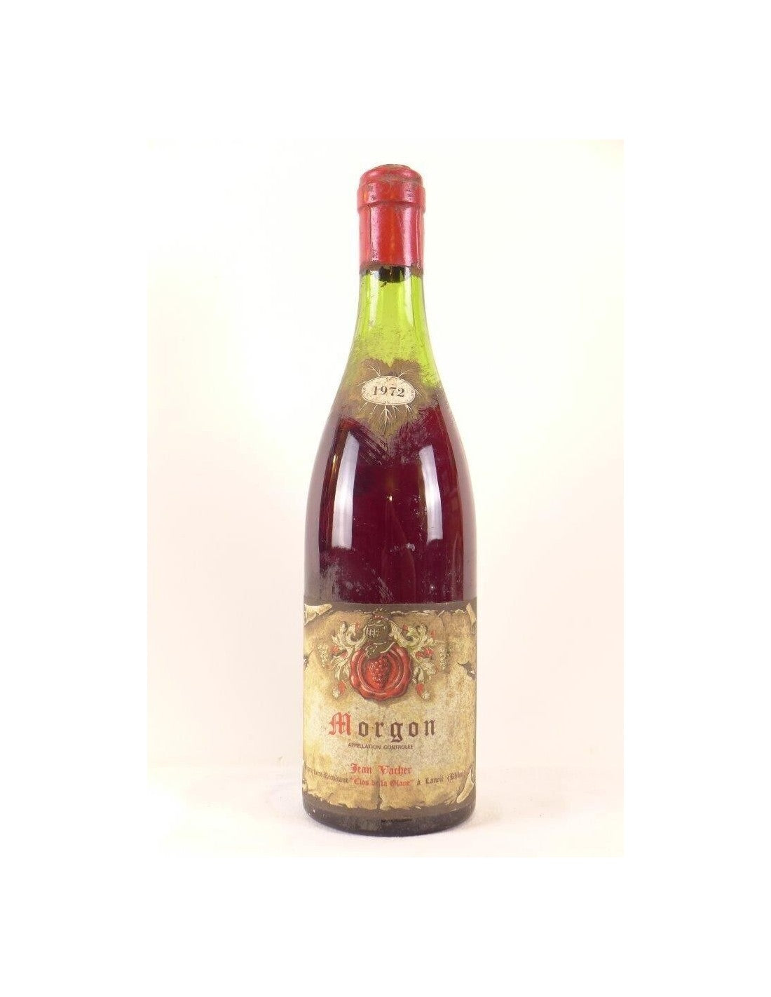 1972 - morgon - jean vacher clos de la glane - rouge - beaujolais - Just Wines 