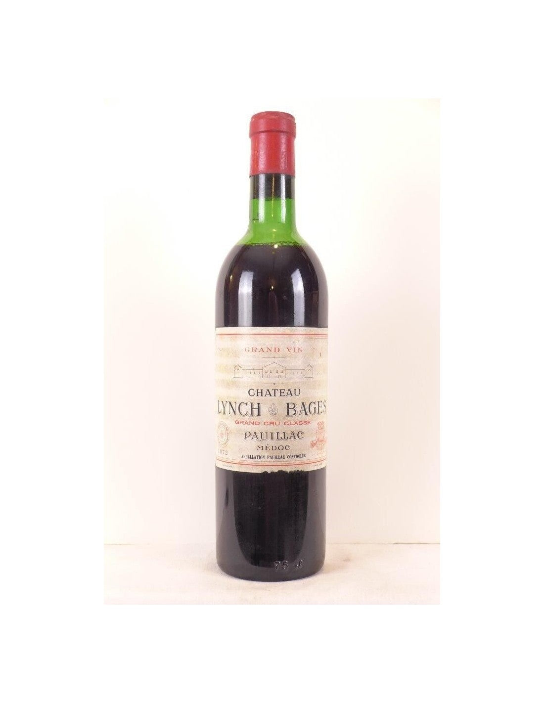 1972 - pauillac - château lynch bages grand cru classé - rouge - bordeaux - Just Wines 