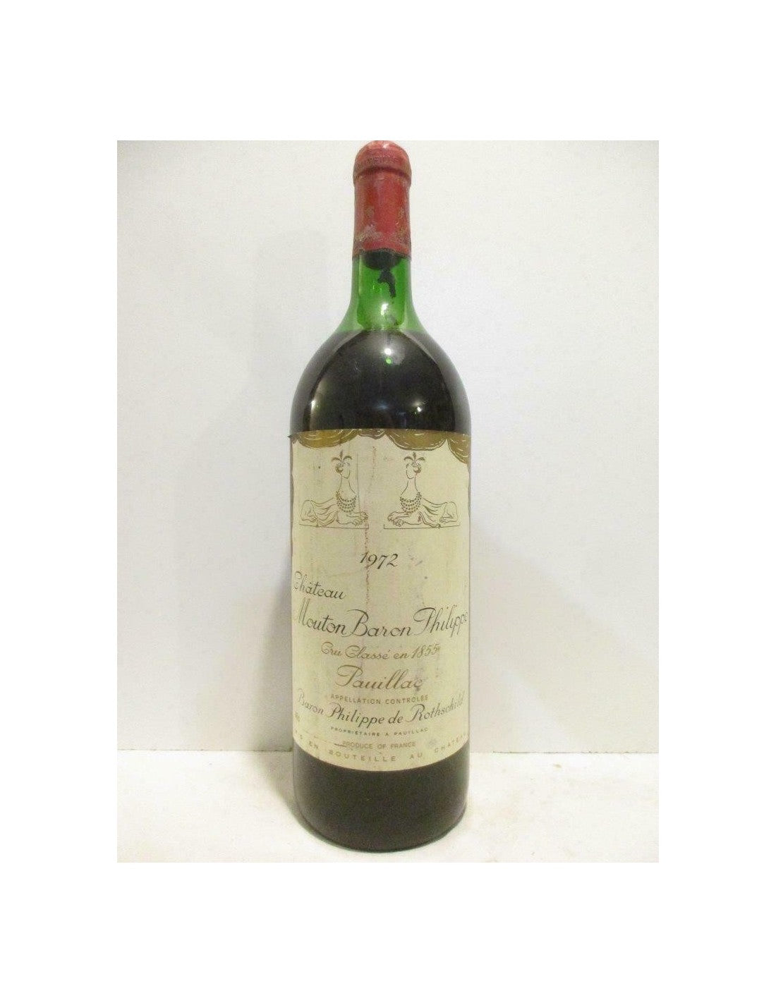 1972 - pauillac - château mouton baron philippe grand cru classé magnum 150 cl - rouge - bordeaux - Just Wines 