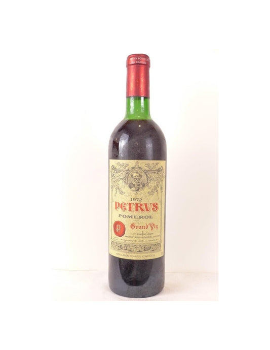 1972 - pomerol - petrus - rouge - bordeaux - Just Wines 