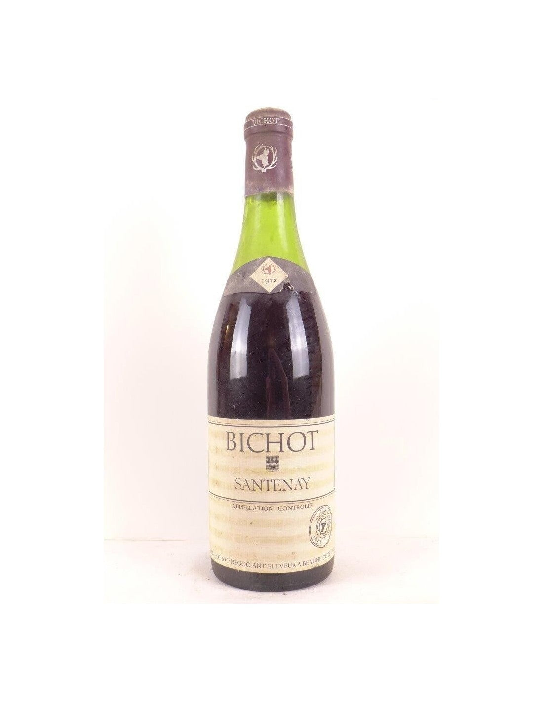 1972 - santenay - albert bichot (capsule abîmée niveau bas) - rouge - bourgogne - Just Wines 