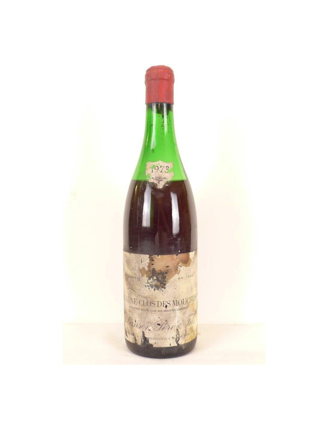 1973 - beaune - chanson père et fils clos des mouches - rouge - bourgogne - Just Wines 