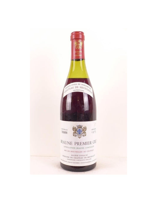 1973 - beaune - château de meursault premier cru - rouge - bourgogne - Just Wines 