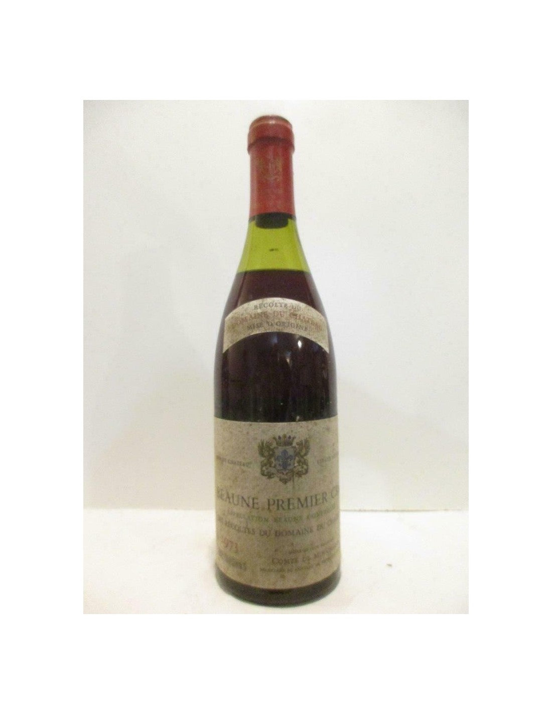 1973 - beaune - domaine du château de meursault premier cru - rouge - bourgogne - Just Wines 